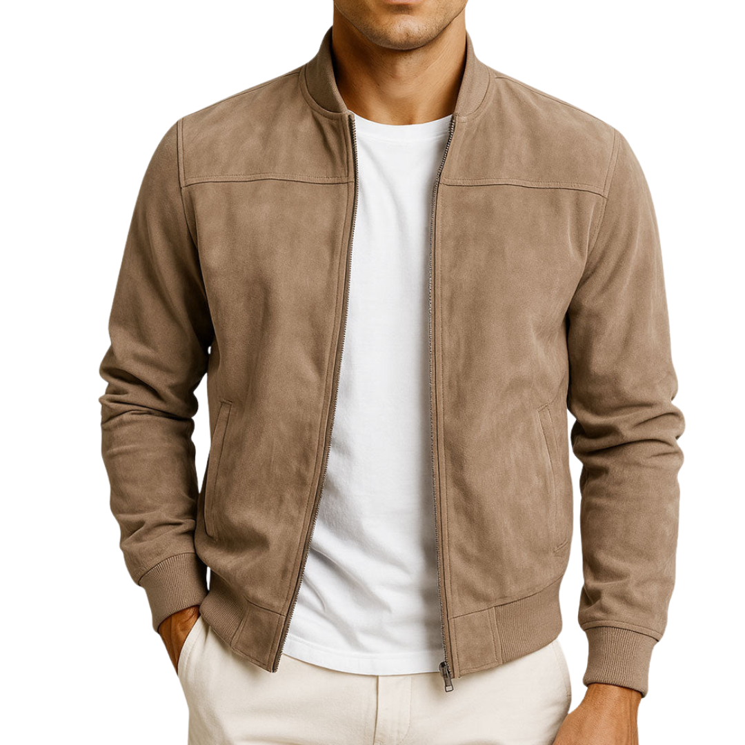 Valen™ | Veste classique en suede