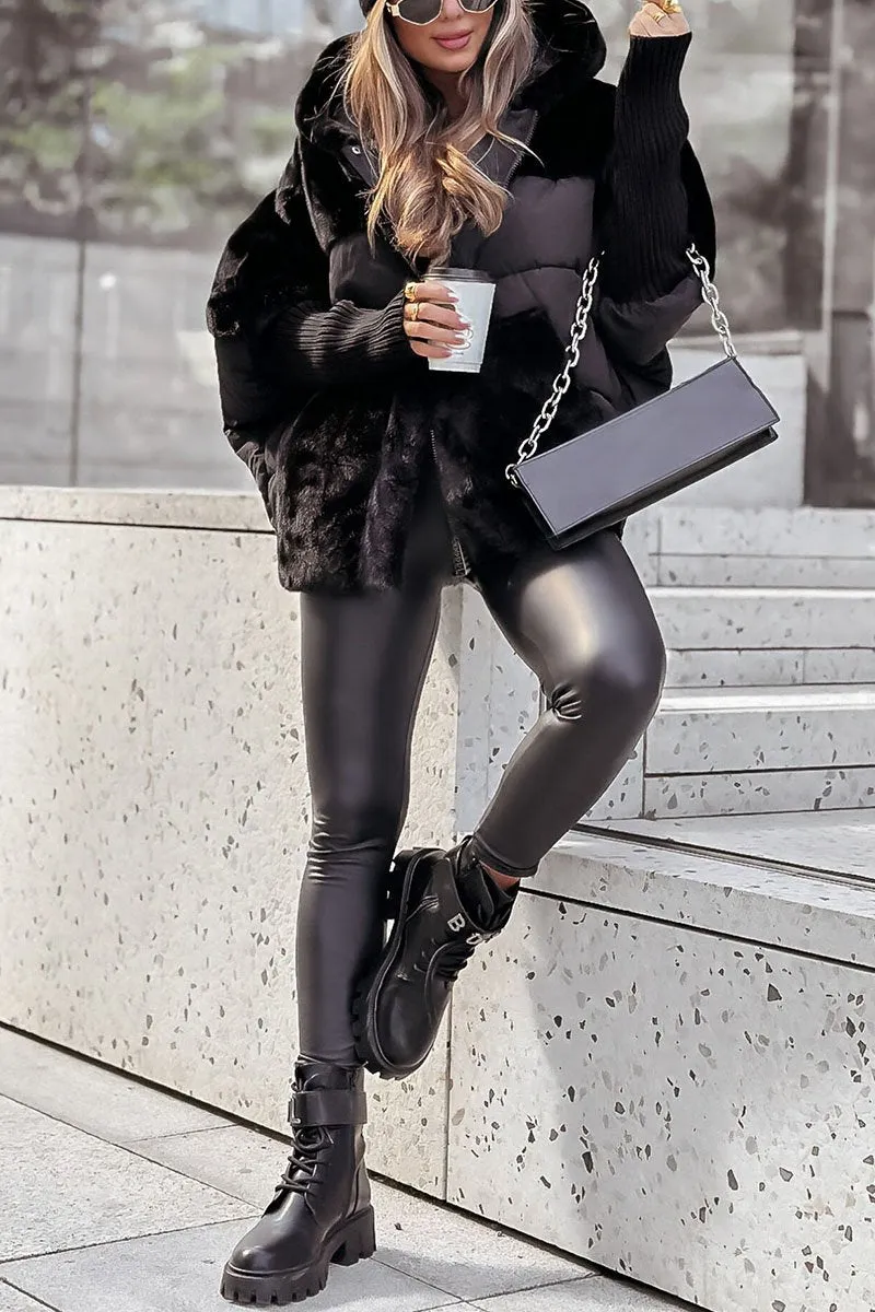 Riley™ - Veste Bomber à Capuche Moderne et Luxueuse