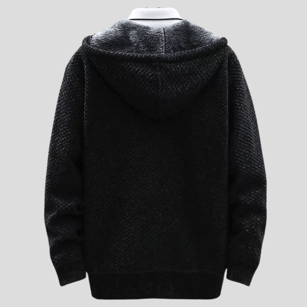 Lorent™ | Hoodie thermique en tricot premium