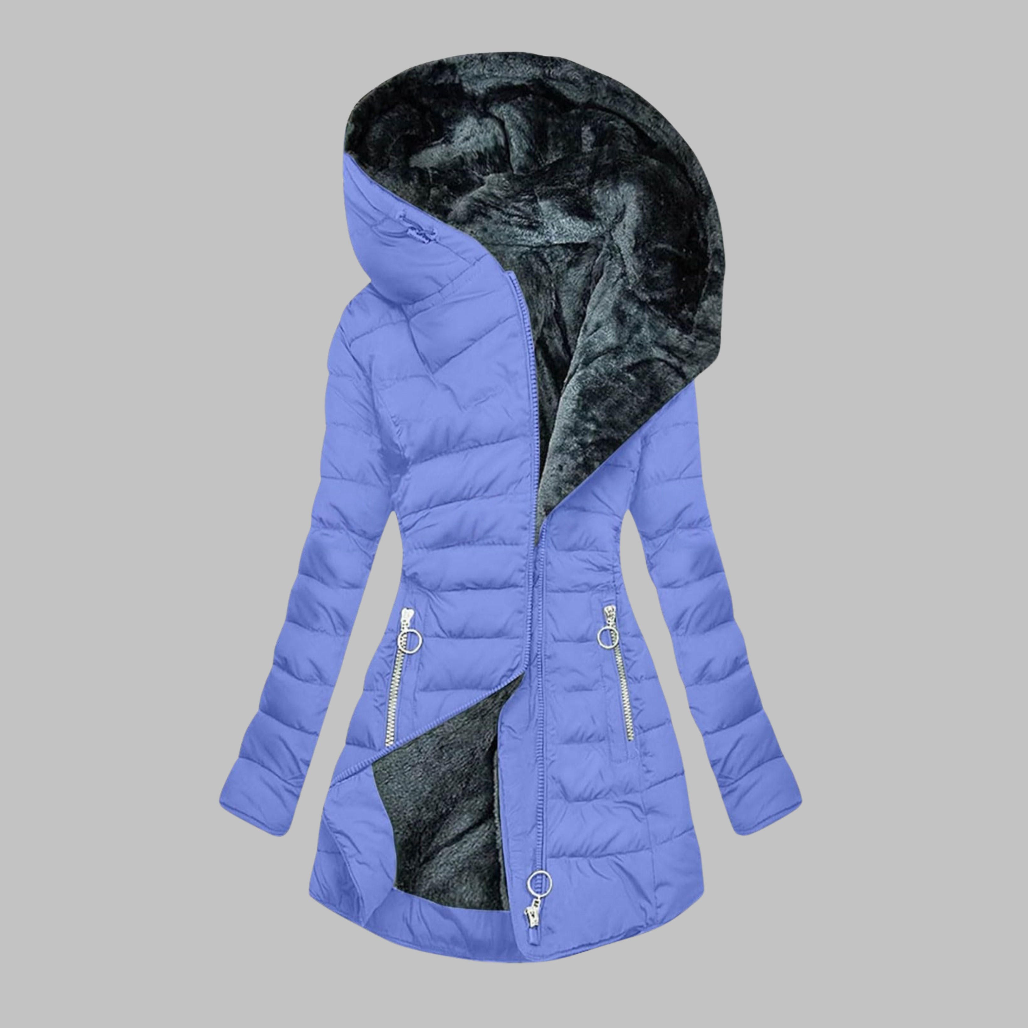 YENGE™ - Veste à capuche décontractée slim fit à manches longues