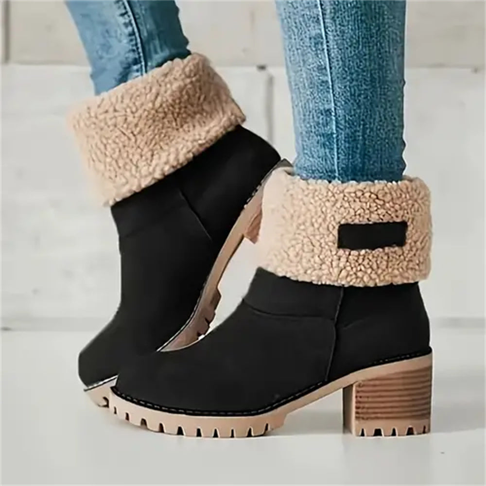 Bottes pour femmes Debbs avec doublure en laine imperméable douce