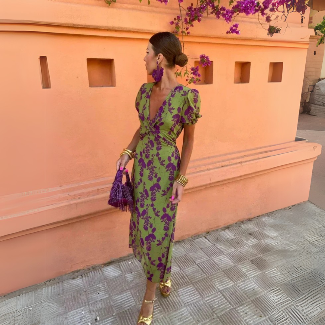 Danielle™ | Chic Floral Dress