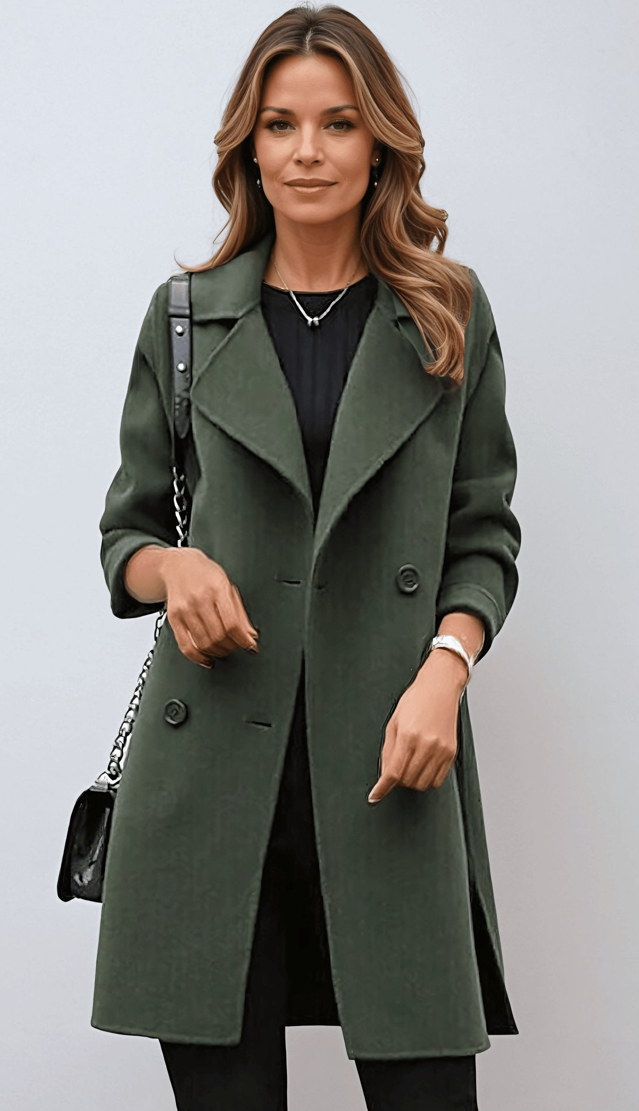 CELINA™ - Manteau Trench Long
