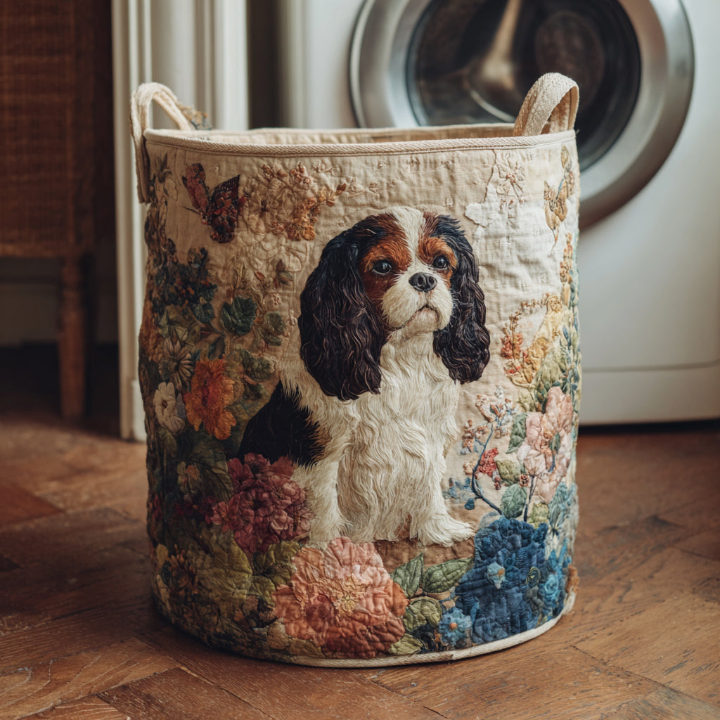 Panier à Linge Jardin de Fleurs Cavalier