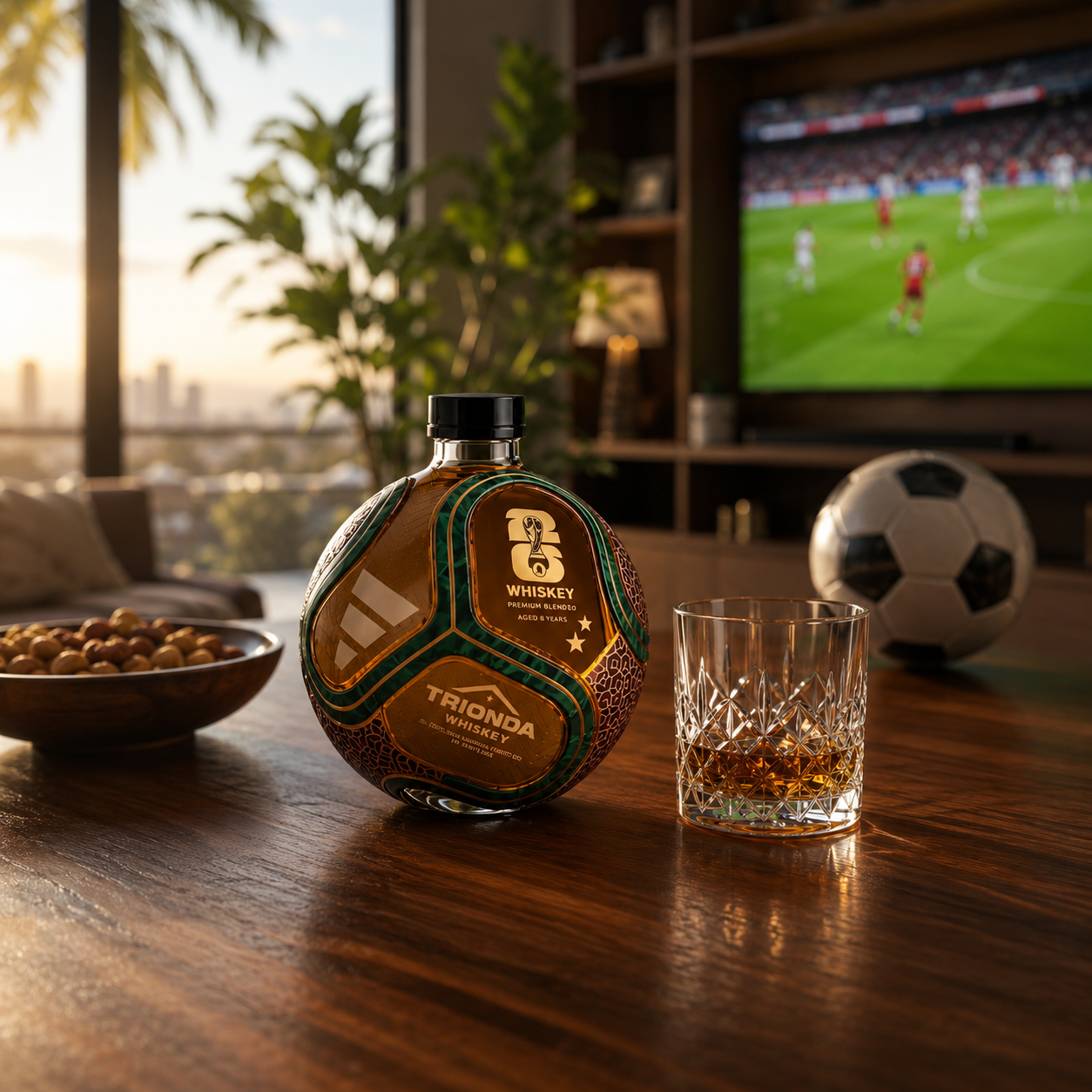 Bouteille de Whisky - Édition Ballon de la Coupe du Monde I