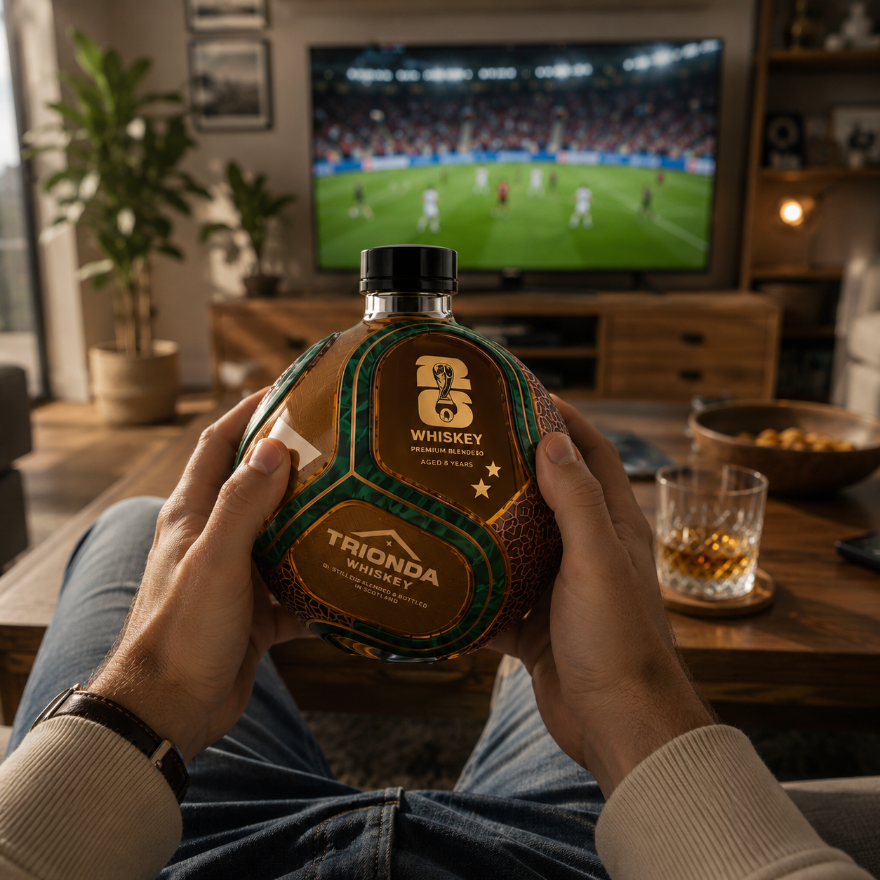 Bouteille de Whisky - Édition Ballon de la Coupe du Monde I