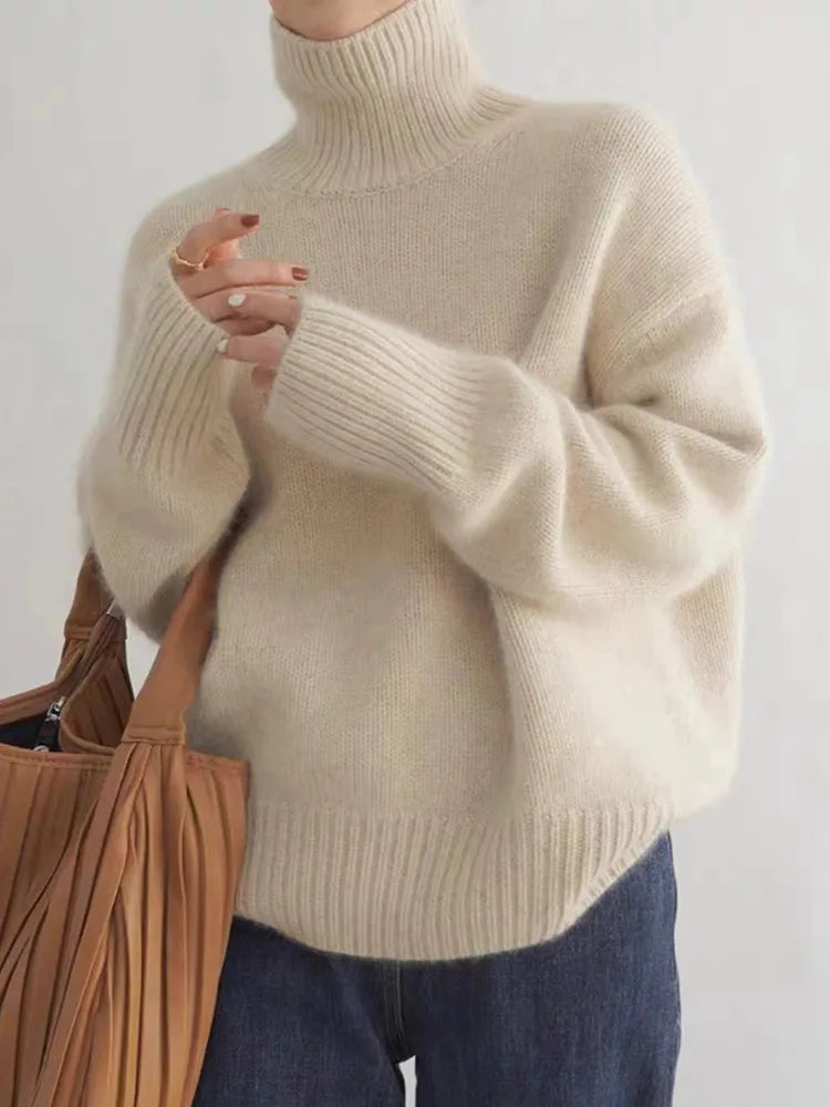 MARIANNE™ | Pull Col Roulé Luxe