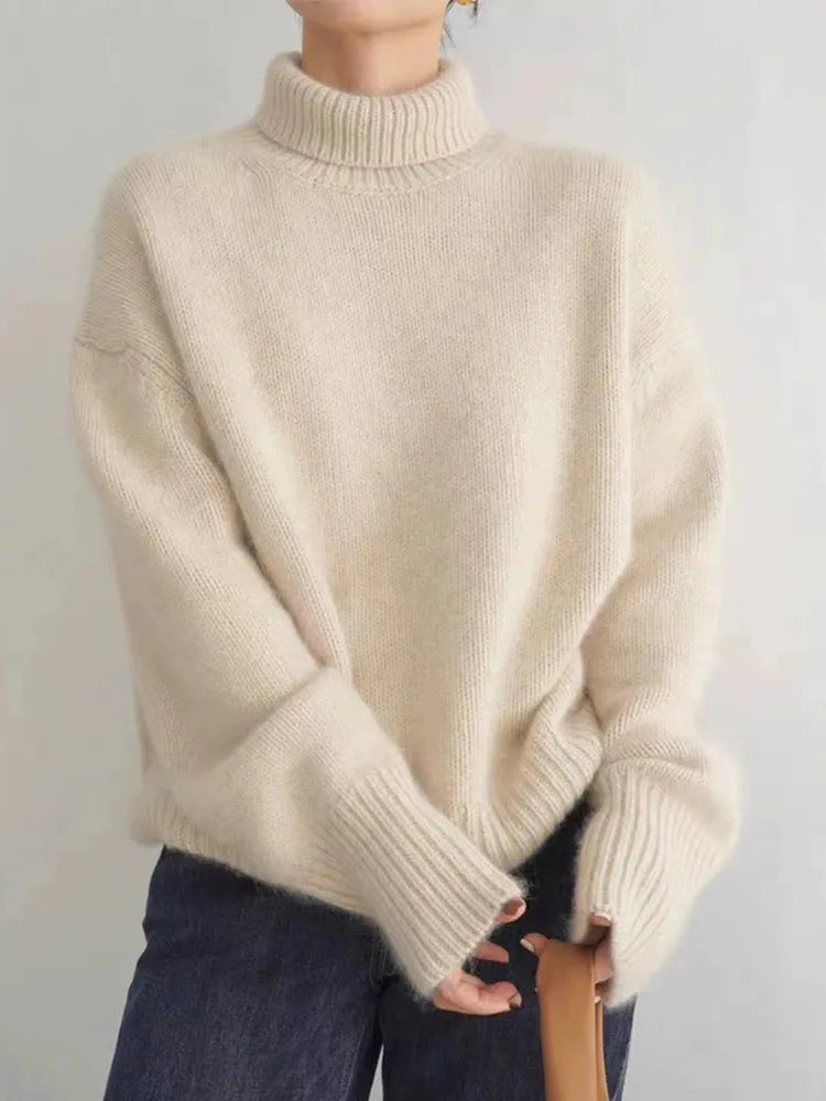 MARIANNE™ | Pull Col Roulé Luxe
