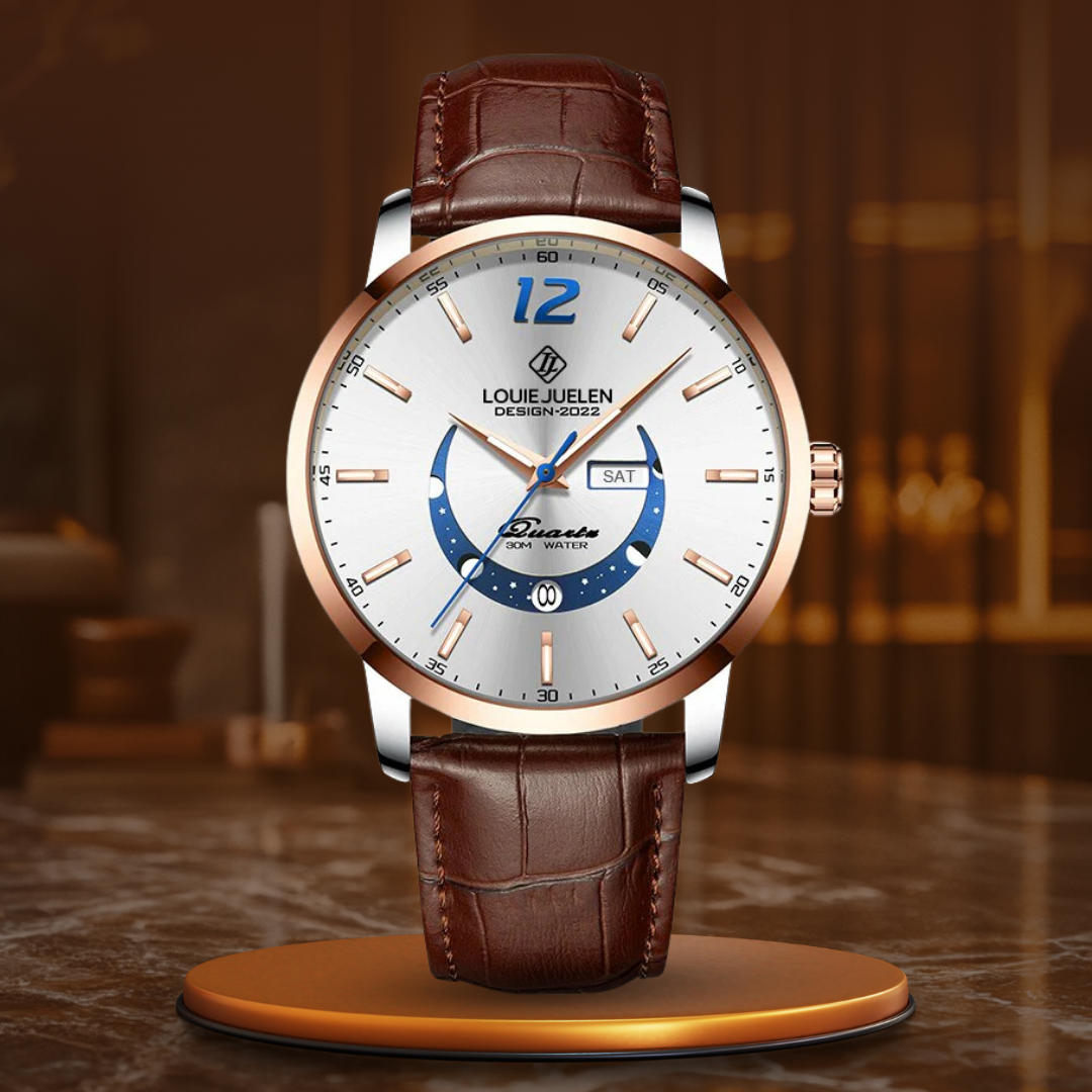 Montre Élegante Luminous Moon Phase™