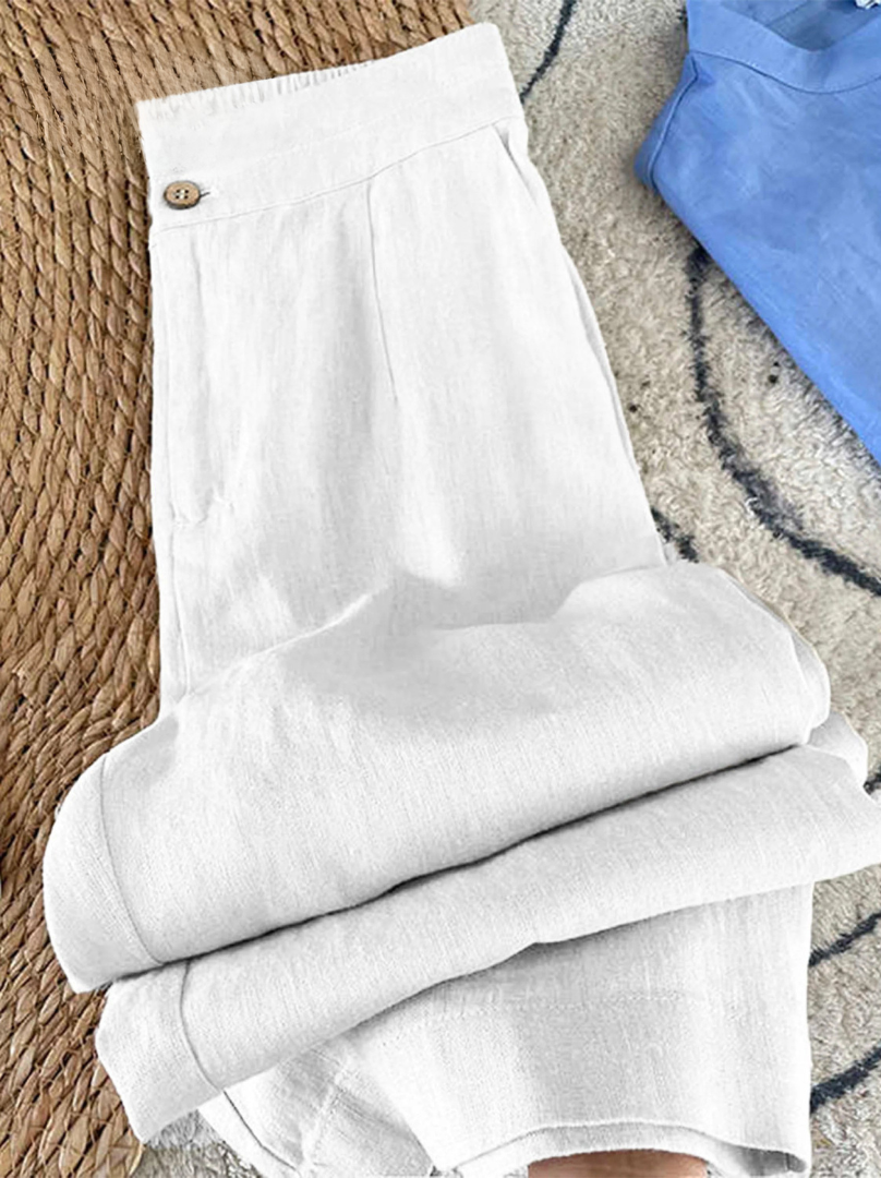 Maia | Pantalon en Lin Édition – Édition Limitée