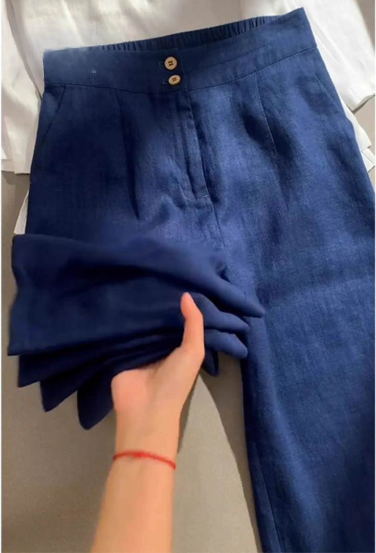 Maia | Pantalon en Lin Édition – Édition Limitée