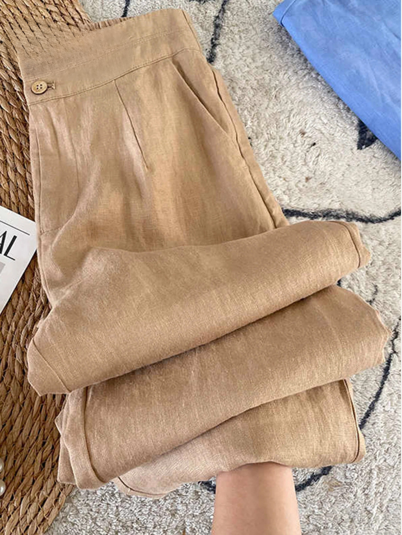 Maia | Pantalon en Lin Édition – Édition Limitée