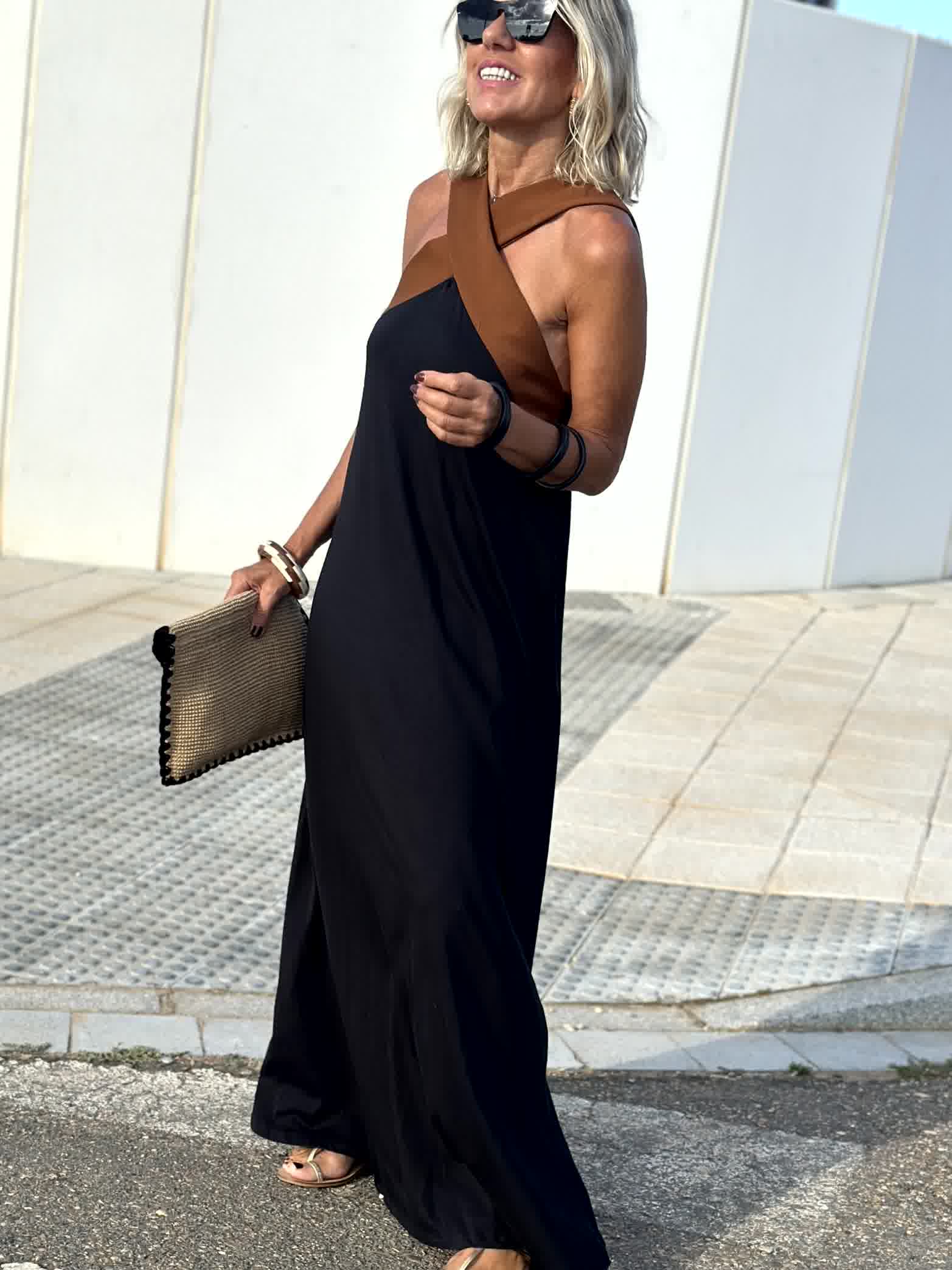 Sienna™ | Robe Élégante avec Dos Nu