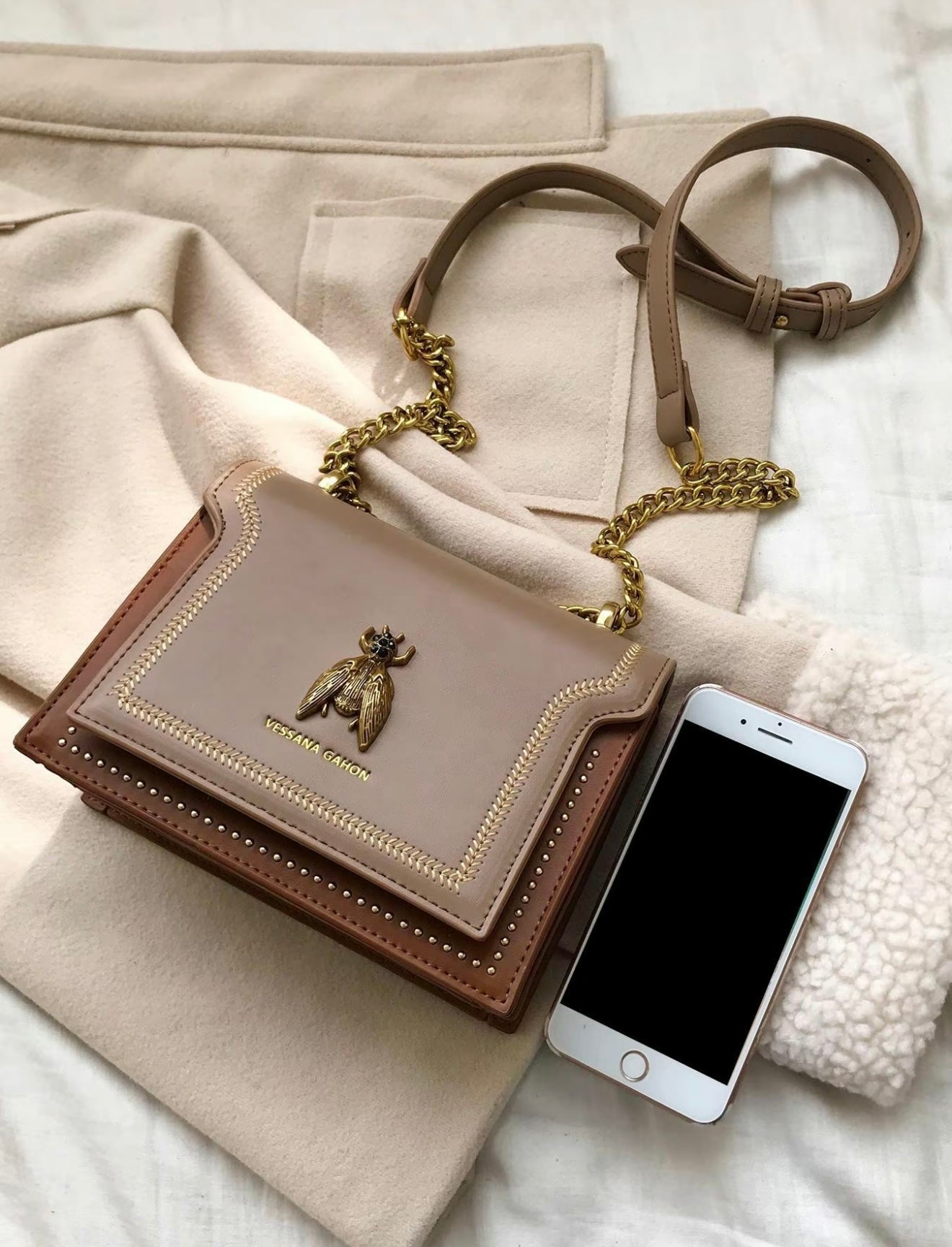 SIMONE™ - Sac Chaîne de Luxe Intemporel