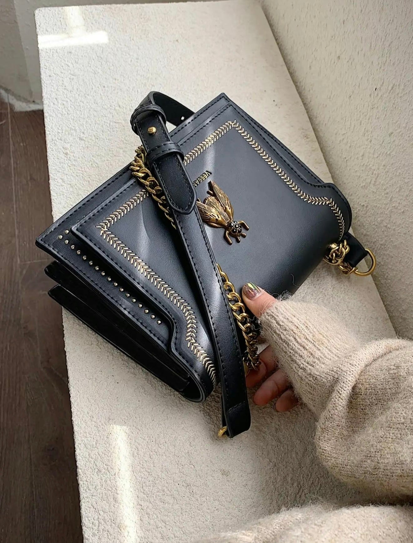 SIMONE™ - Sac Chaîne de Luxe Intemporel