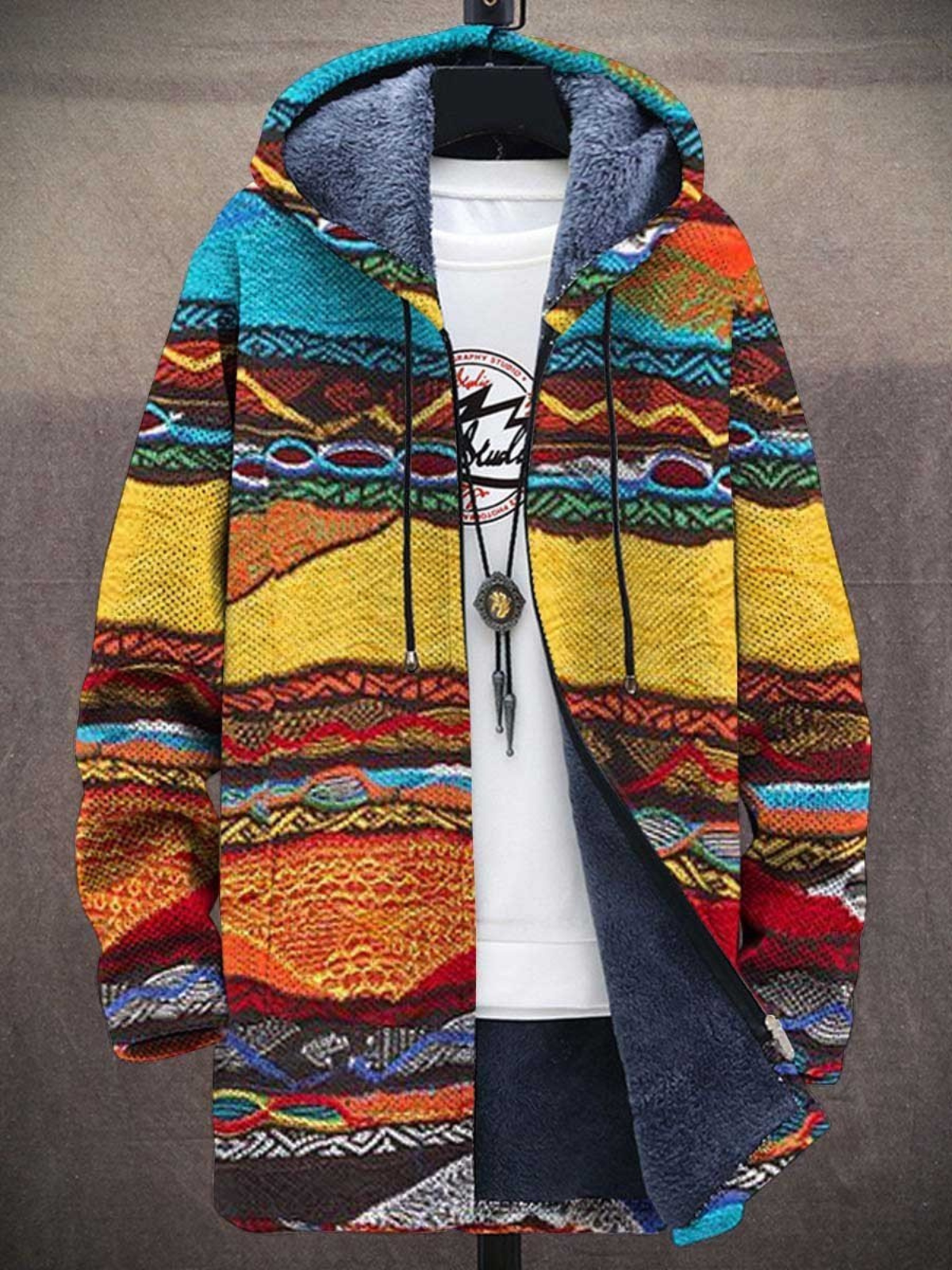 Jindalee™ | Cardigan luxueux avec inspiration artistique