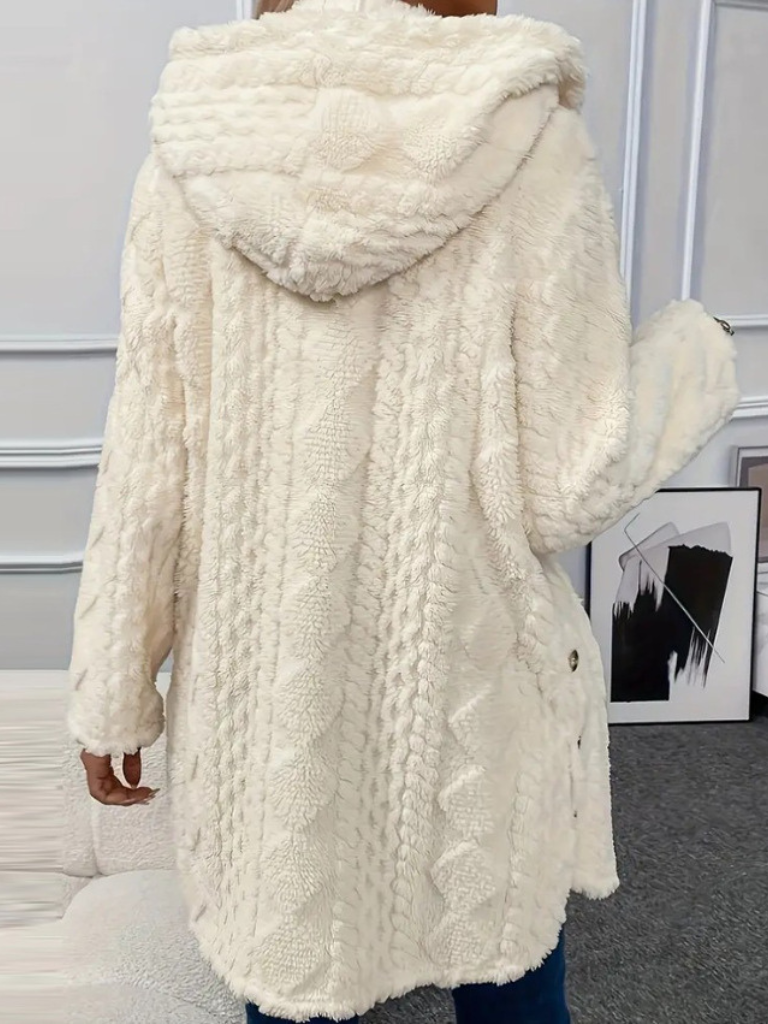 VESTE CARDIGAN À CAPUCHE LAURA