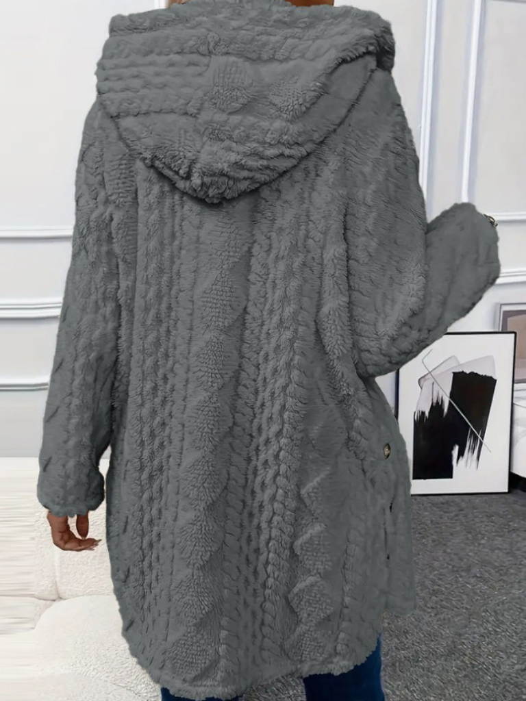 VESTE CARDIGAN À CAPUCHE LAURA