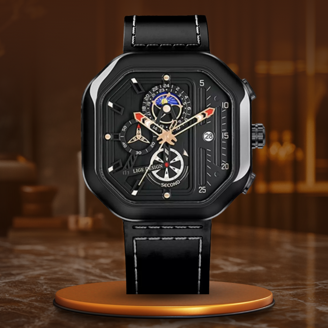 Montre Chronographe Quartz de Luxe™ par Olsen & Olsen