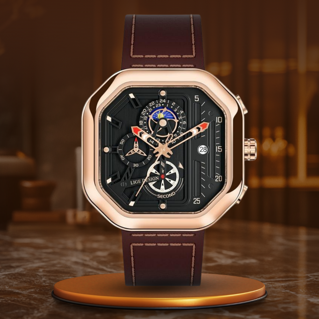 Montre Chronographe Quartz de Luxe™ par Olsen & Olsen