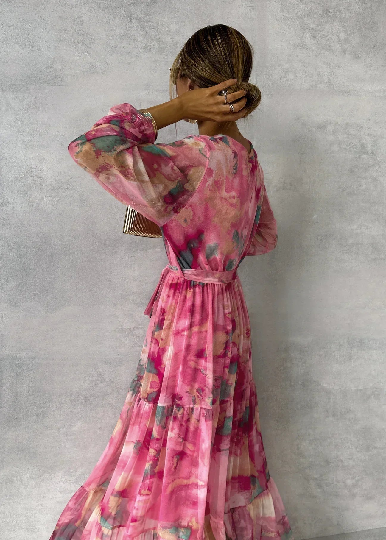 Meli | Robe portefeuille avec imprimé floral