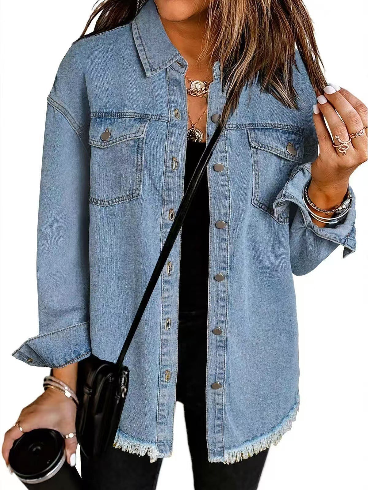 ROXANE™ - Veste en Jean Classique pour Tous les Jours