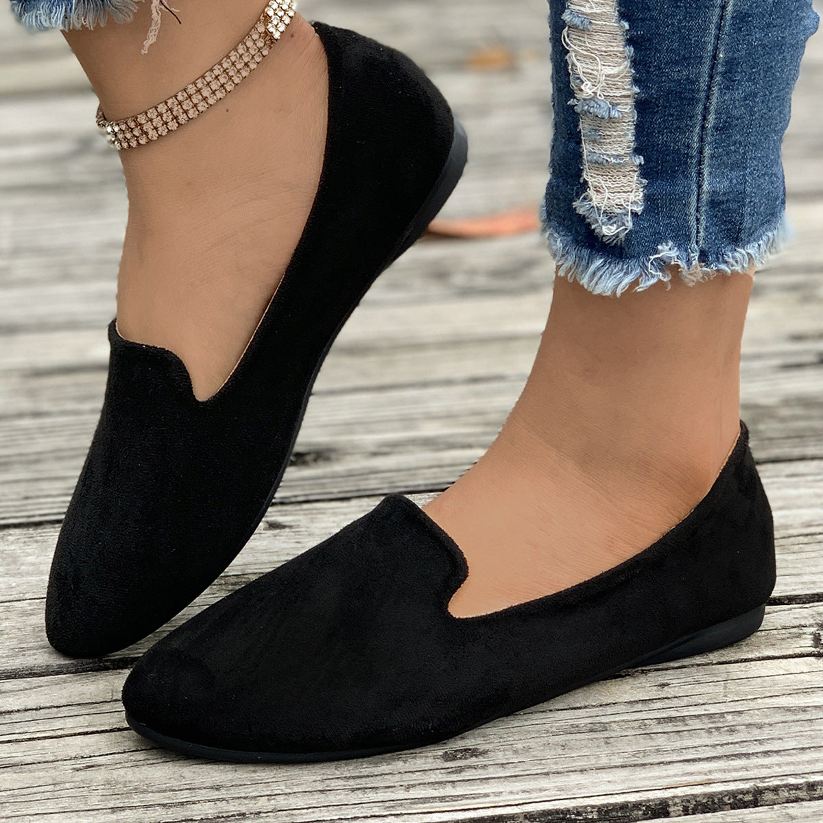 JANELLE™ – Ballerines Pointues Décontractées et Confortables