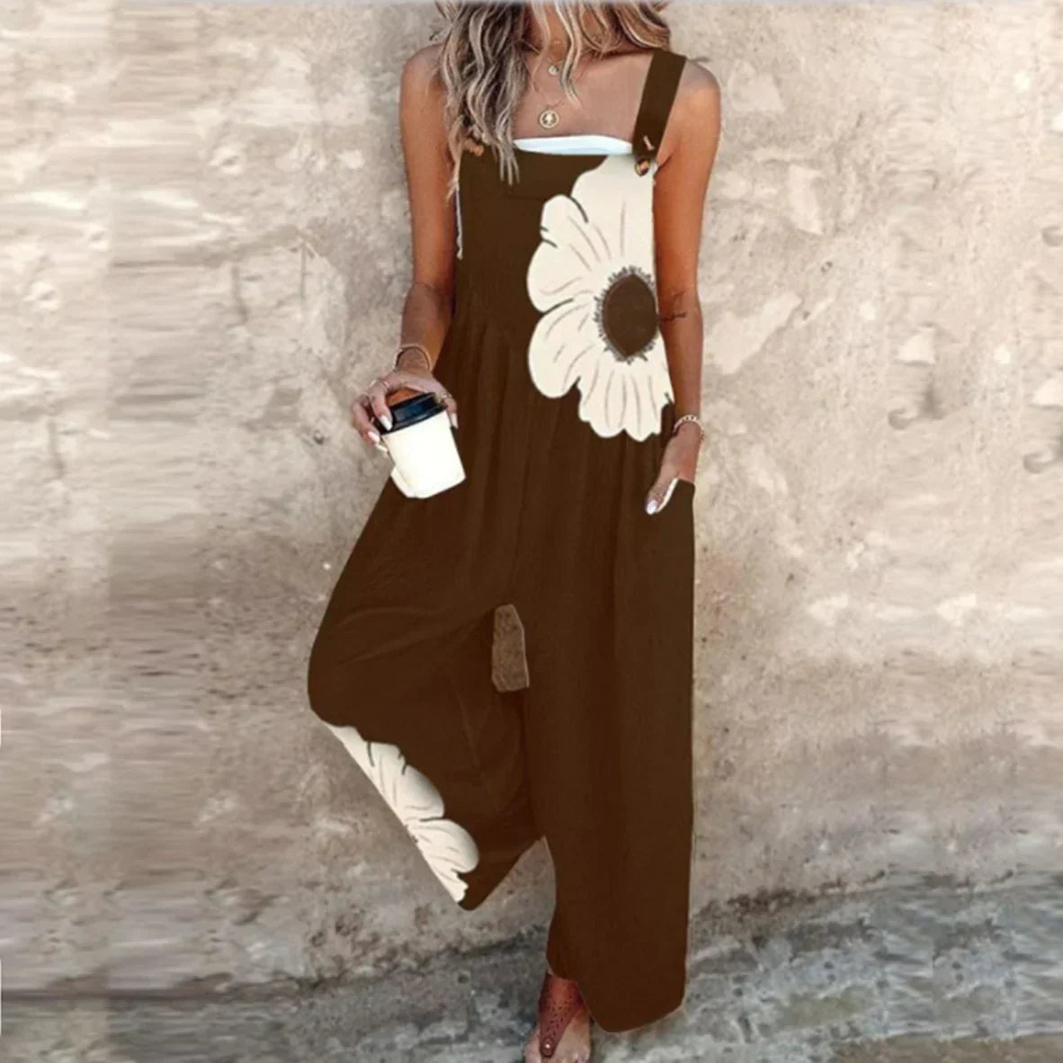 Noa | Salopette imprimée confortable