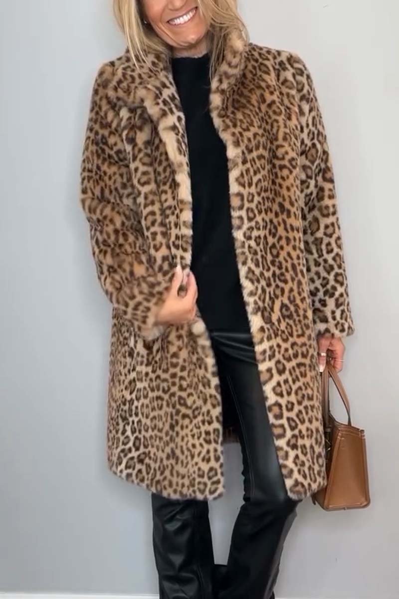ROSA™ | Manteau d'Hiver Léopard
