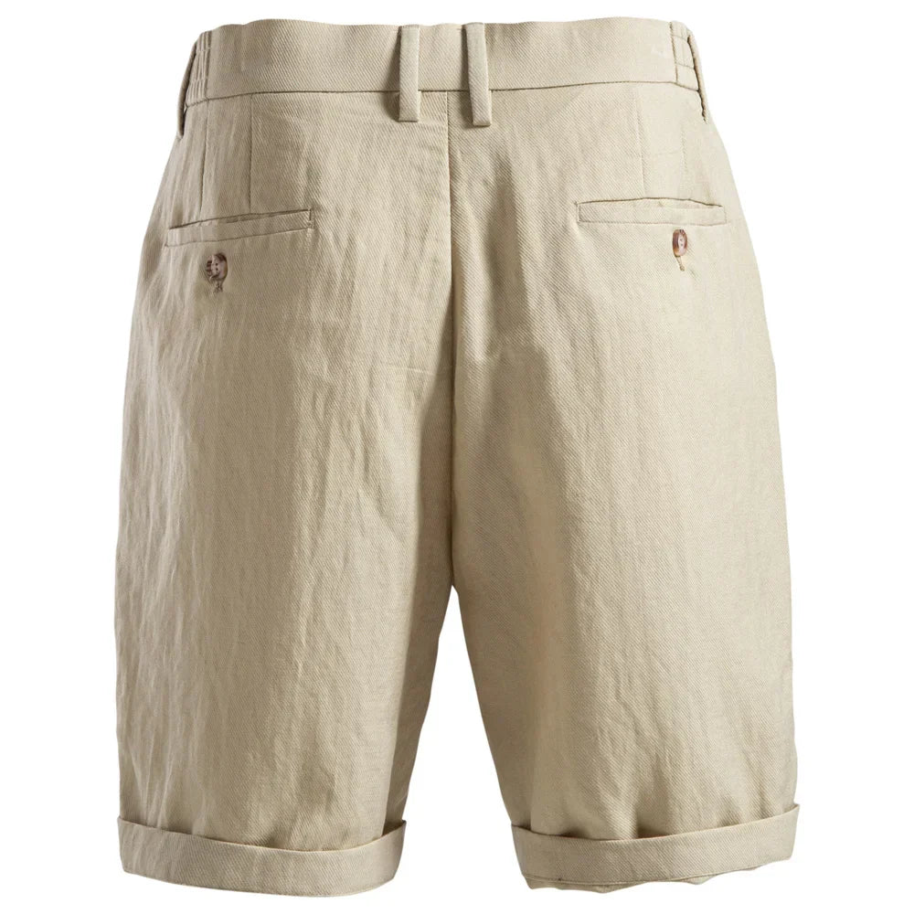 Jean™ | Shorts en coton pour hommes avec taille élastique.