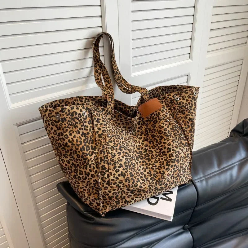 ODILE™ – Sac Tote Léopard Chic et Sans Effort