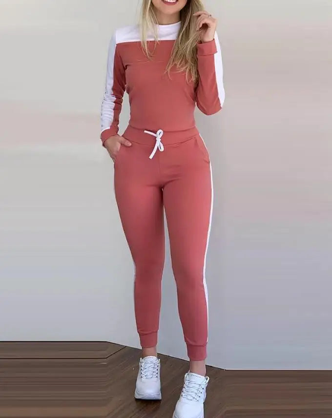 FARRAH™ – Ensemble Sportif Deux-Pièces Coupe Détendue