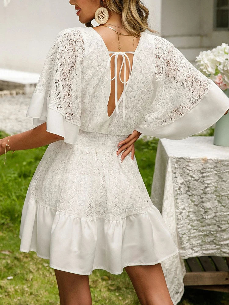 Carla – Boho Lace Dress