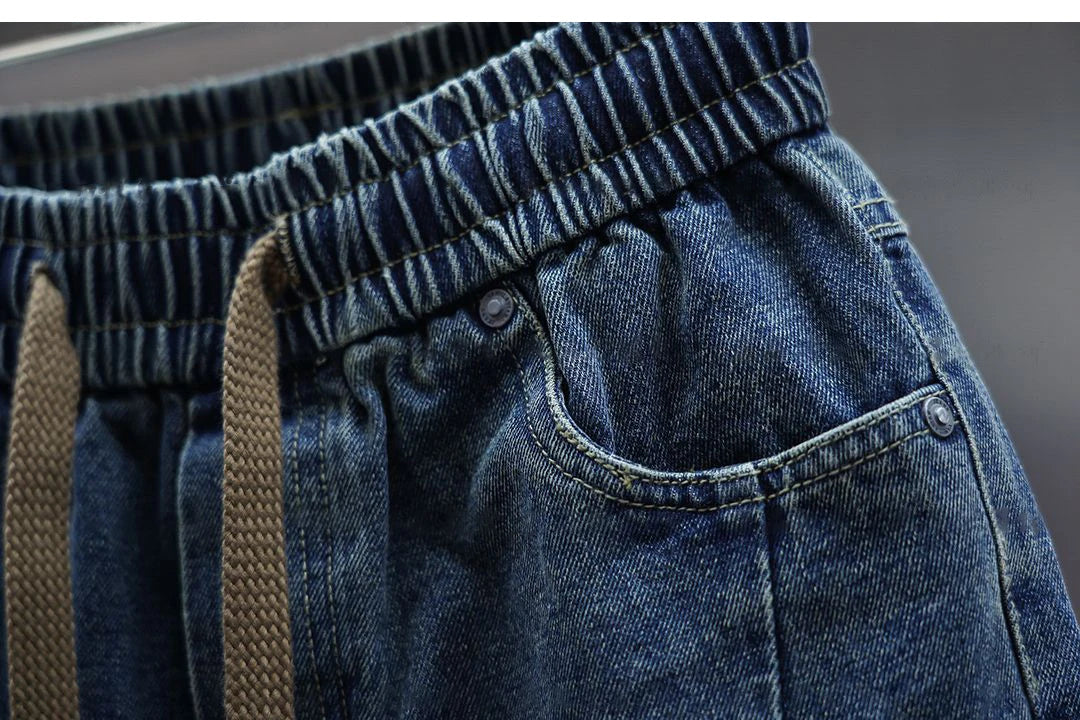 Laurent™ | Pantalons en Jean Baggy avec Ceinture