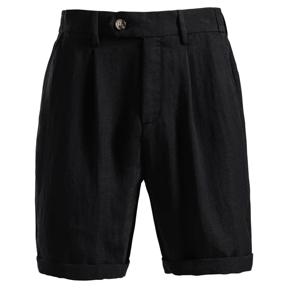 Jean™ | Shorts en coton pour hommes avec taille élastique.