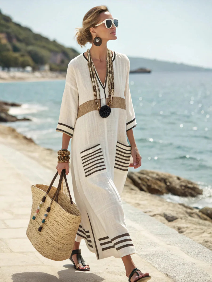 Allegra – Boho Summer Maxi Dress