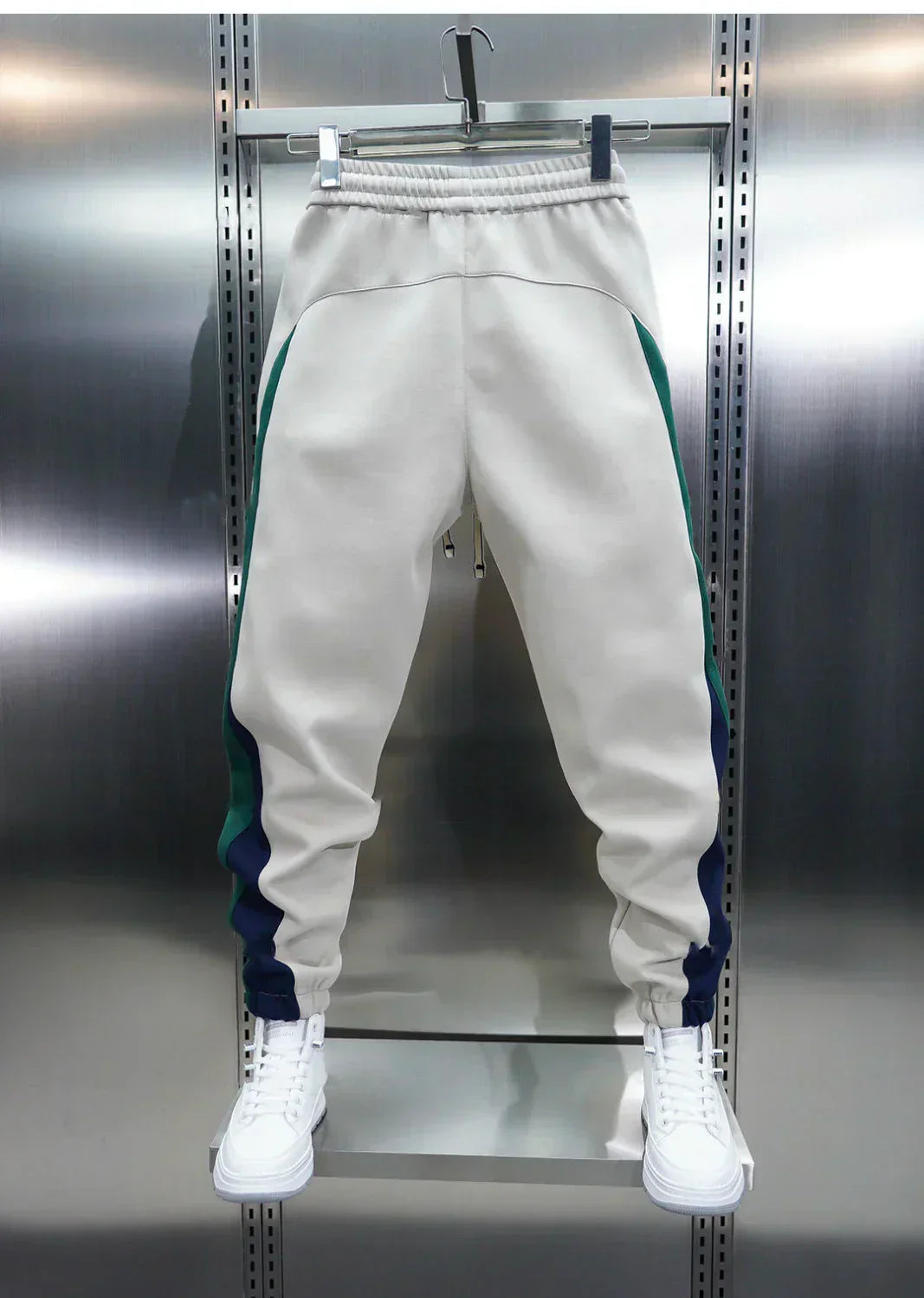 Laurent™ | Pantalon de Tension avec Rayures Contrastantes