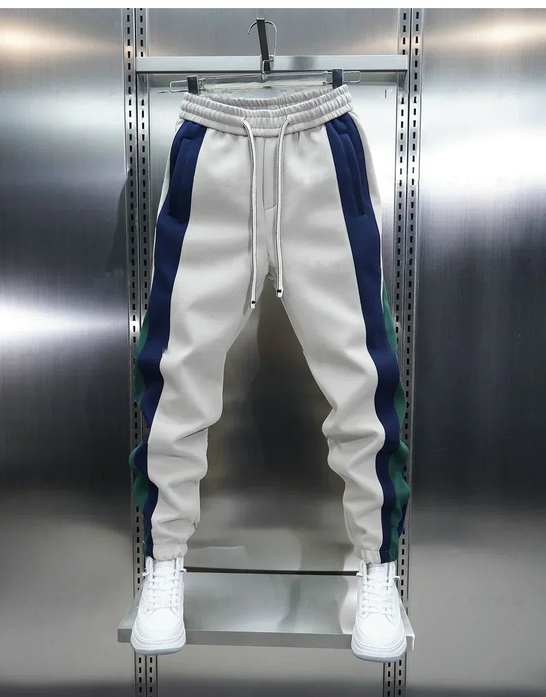 Laurent™ | Pantalon de Tension avec Rayures Contrastantes
