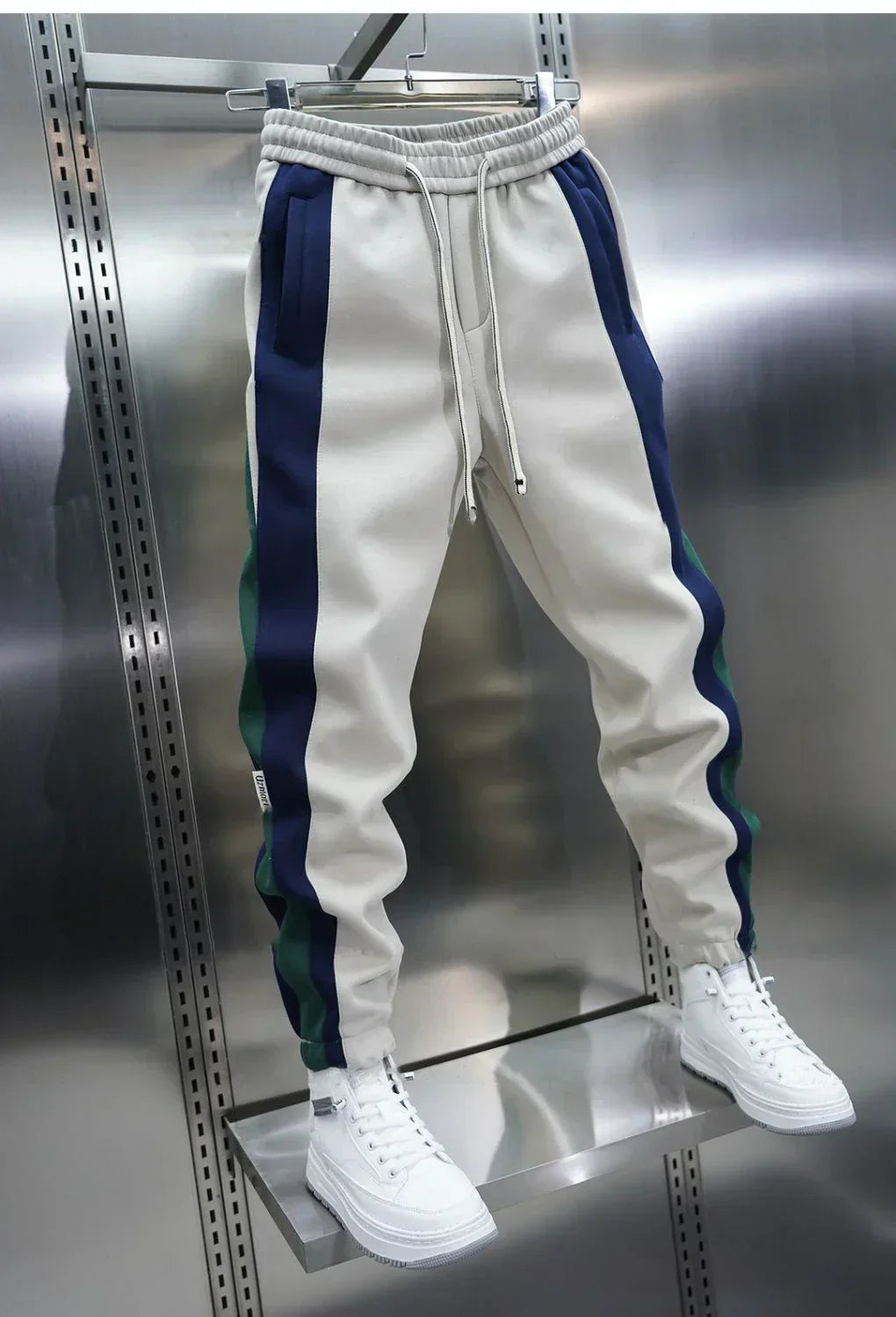 Laurent™ | Pantalon de Tension avec Rayures Contrastantes