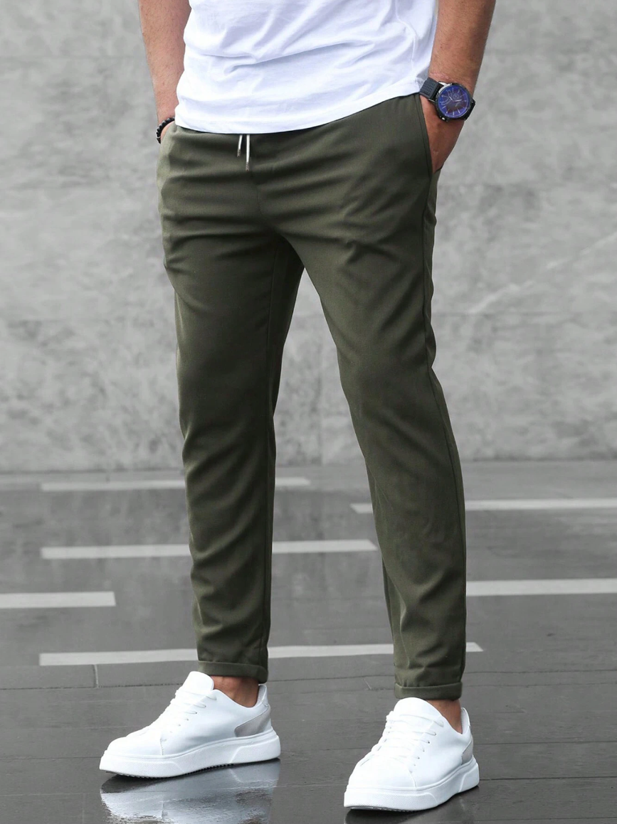 Gino | Pantalons Élastiques Élégants – Confort et Style Haut de Gamme
