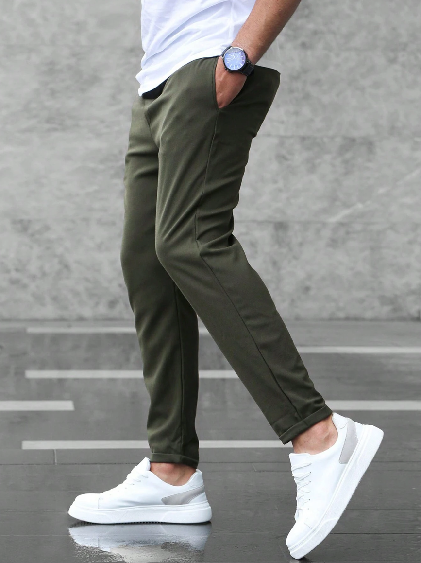 Gino | Pantalons Élastiques Élégants – Confort et Style Haut de Gamme