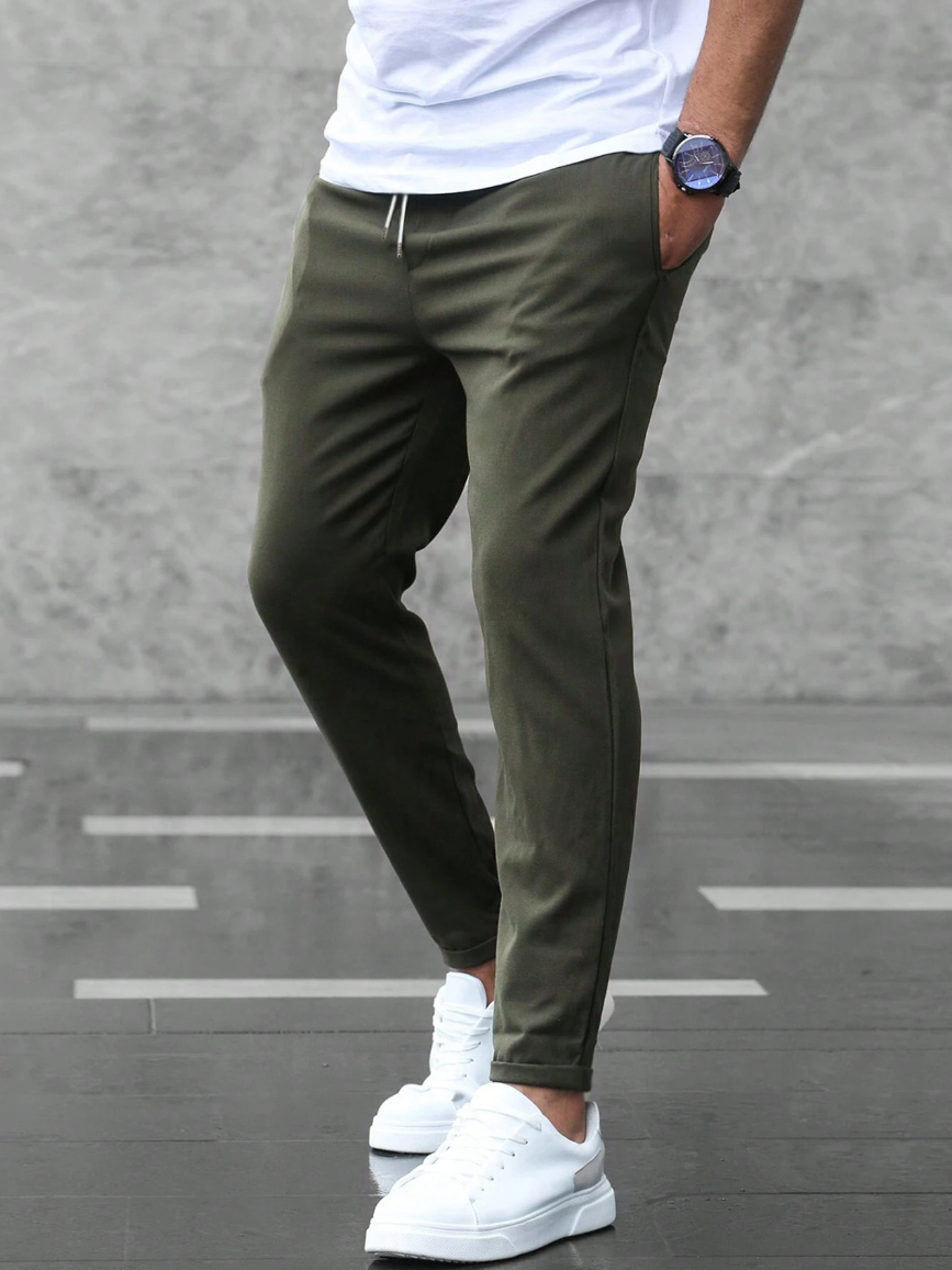 Gino | Pantalons Élastiques Élégants – Confort et Style Haut de Gamme