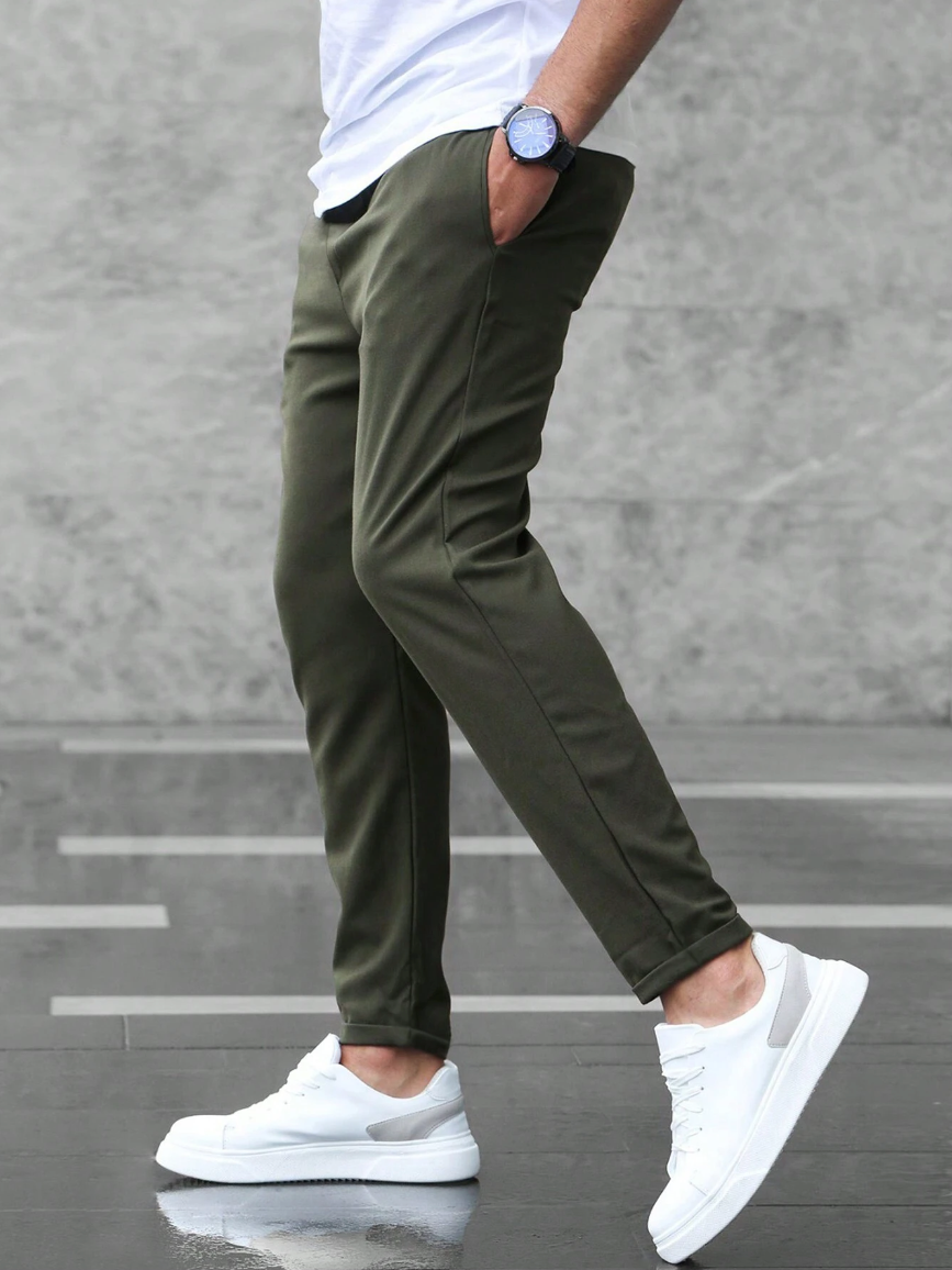 Gino | Pantalons Élastiques Élégants – Confort et Style Haut de Gamme