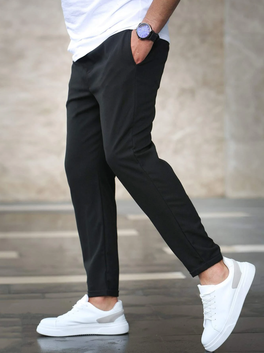 Gino | Pantalons Élastiques Élégants – Confort et Style Haut de Gamme