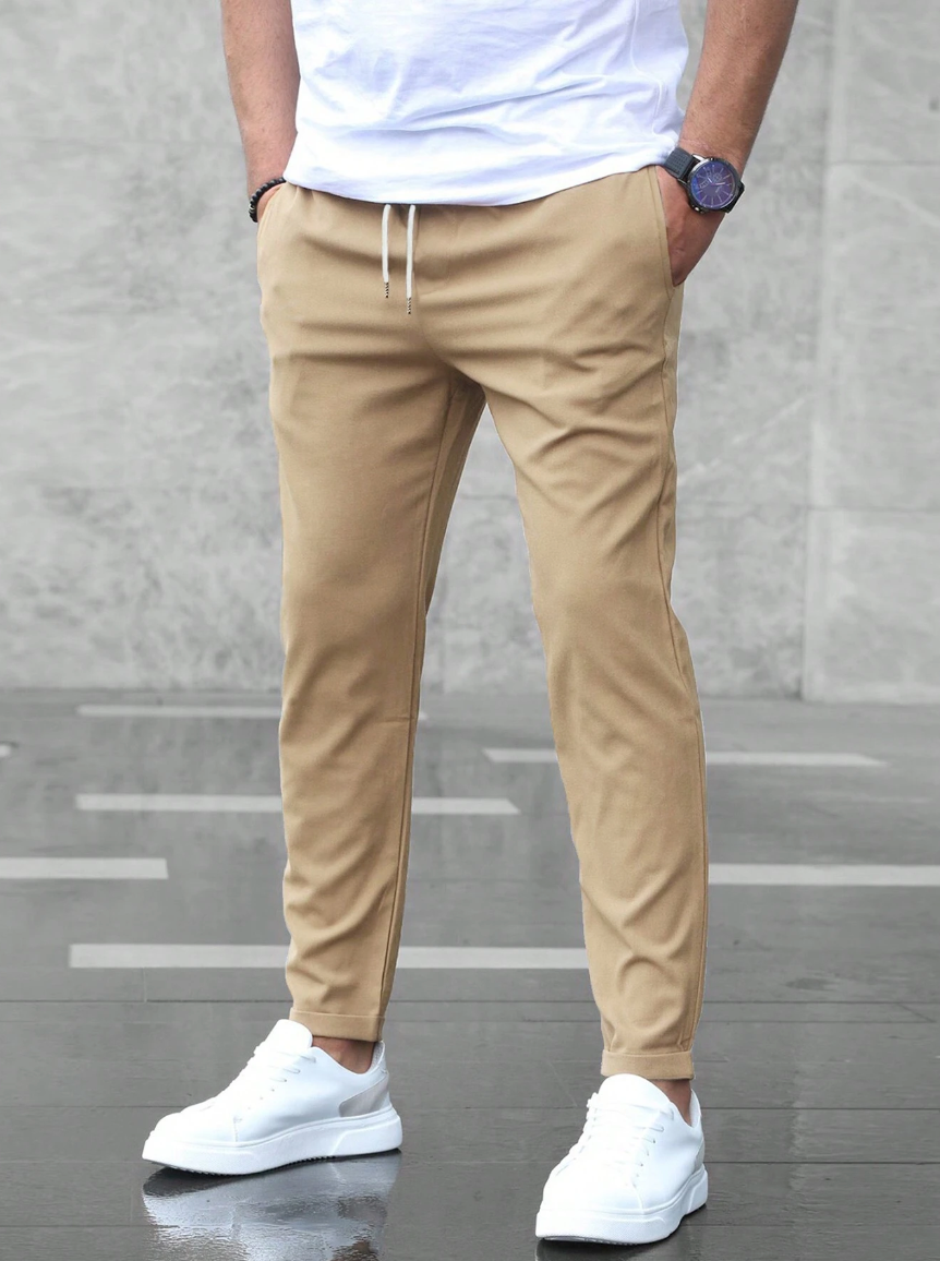 Gino | Pantalons Élastiques Élégants – Confort et Style Haut de Gamme