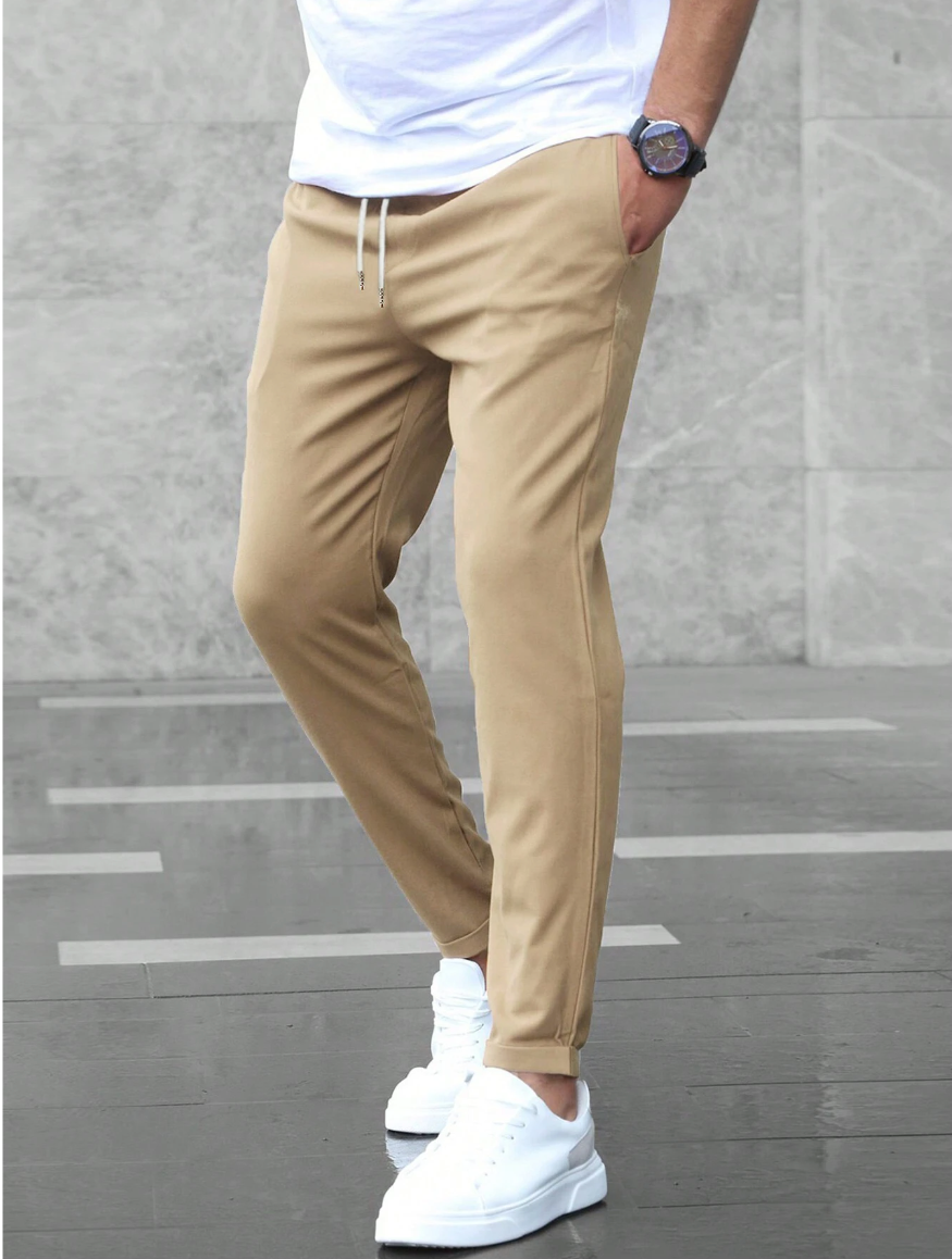 Gino | Pantalons Élastiques Élégants – Confort et Style Haut de Gamme