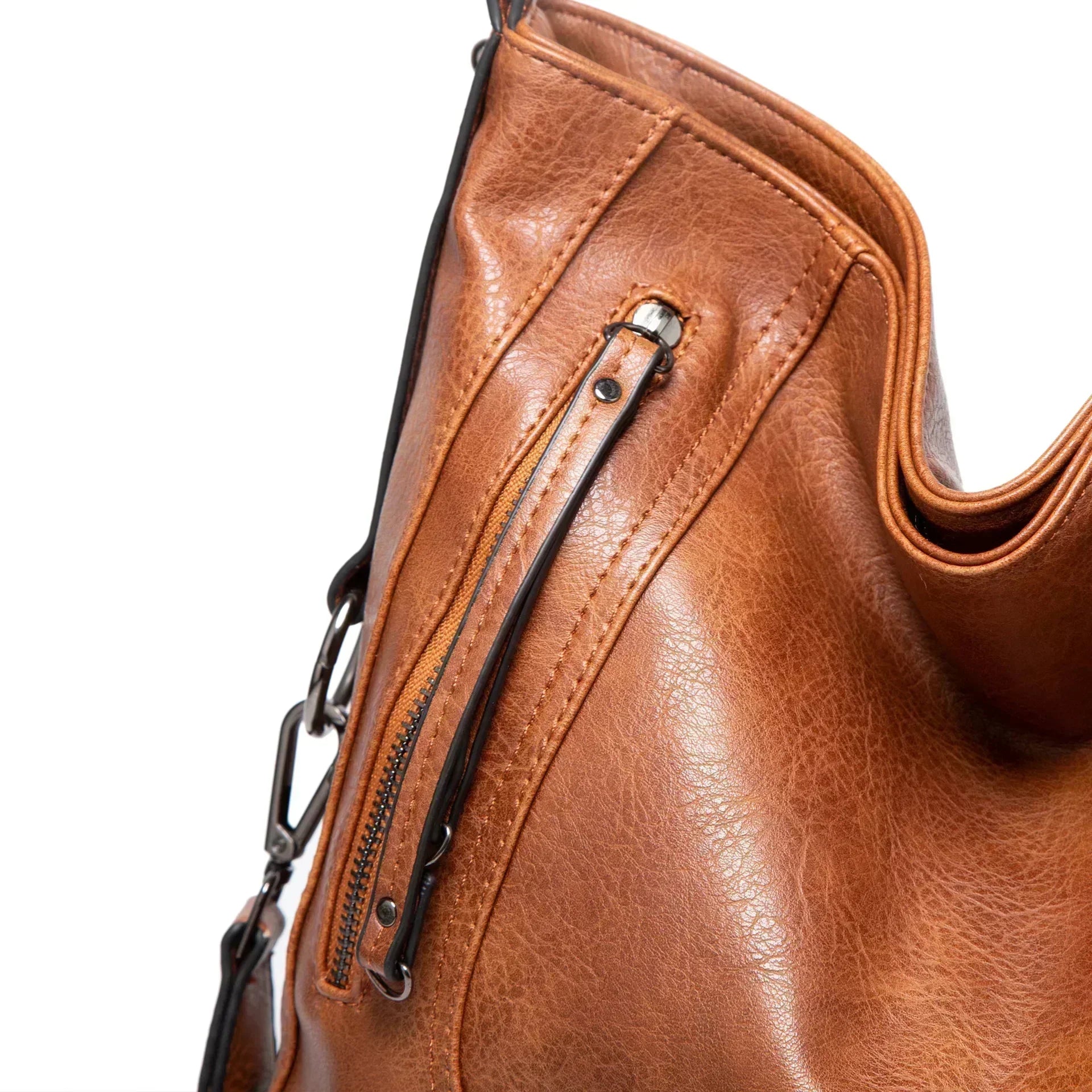 Priscilla - Vintage Vegan Leather Bag