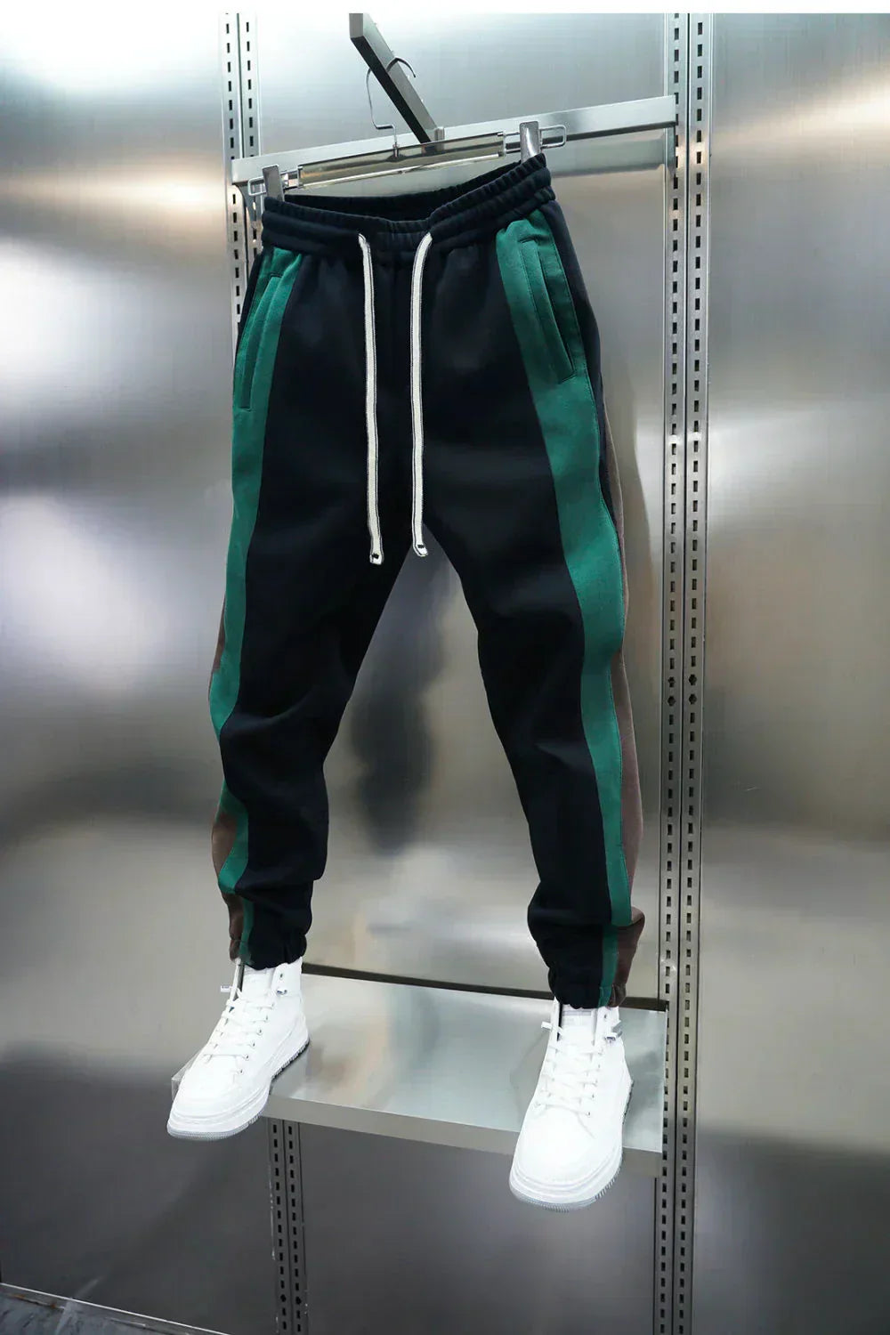 Laurent™ | Pantalon de Tension avec Rayures Contrastantes