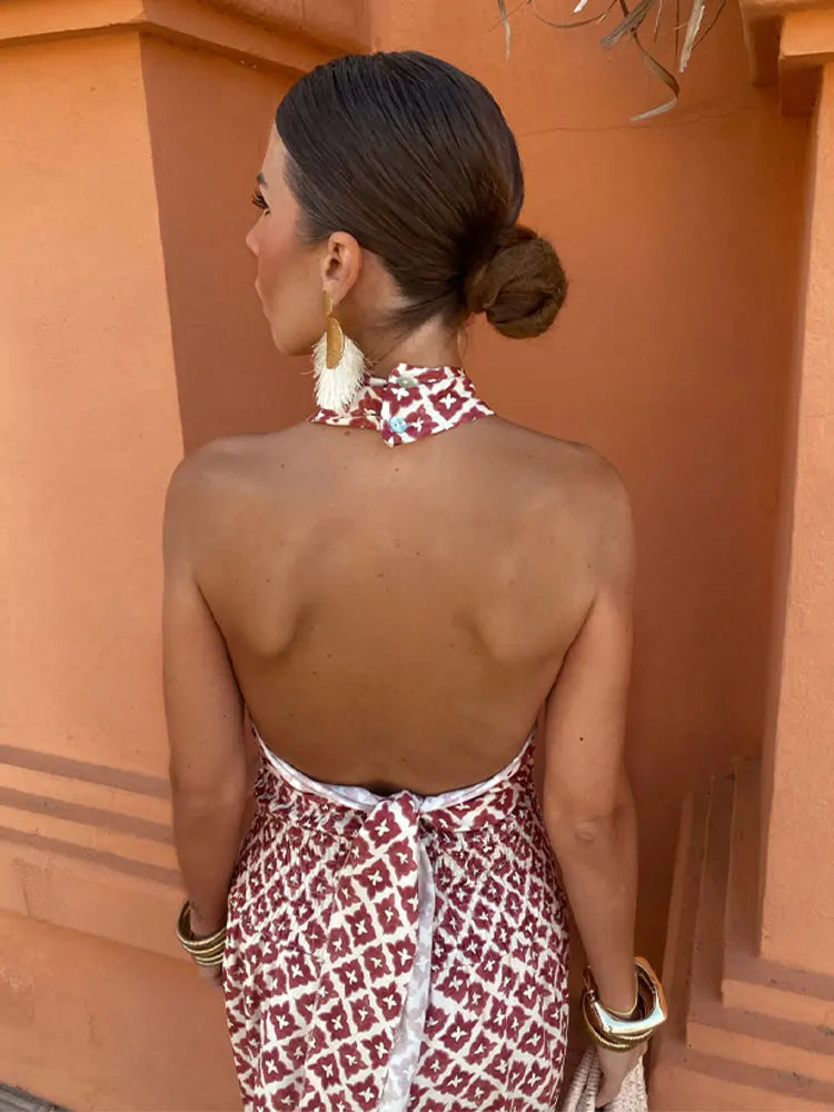 Mickay™ | Chic Midi Dress for Women with Off-the-Shoulder Design