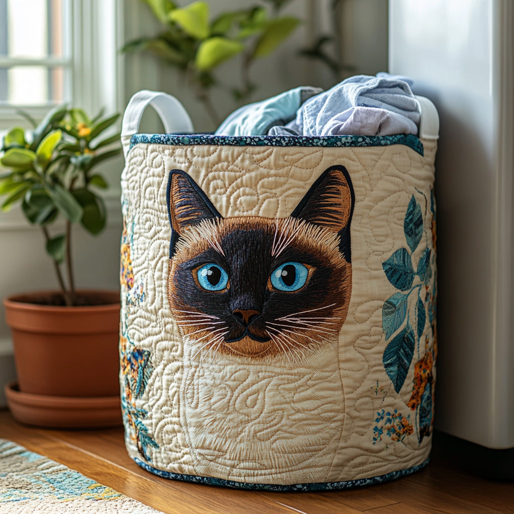 Panier à Linge Chat Siamois Joy